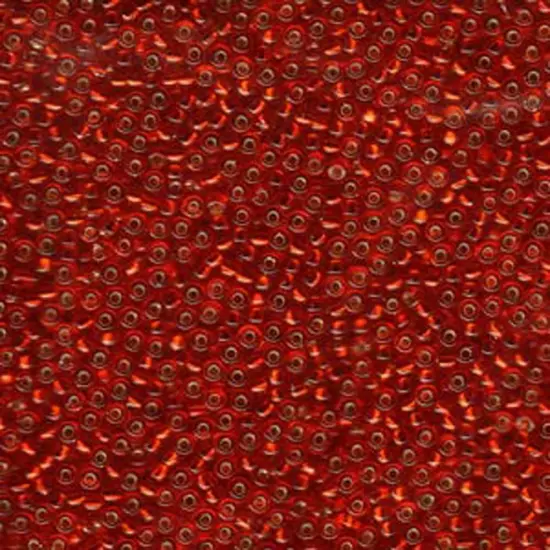 Ruby Red Silver Lined Miyuki 11/0 rocailles Glass Seed Beads 24 Grams {1}