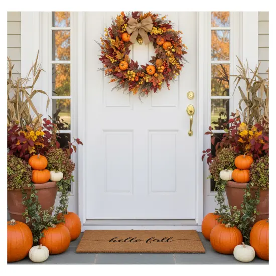 Hello Fall Doormat {3}