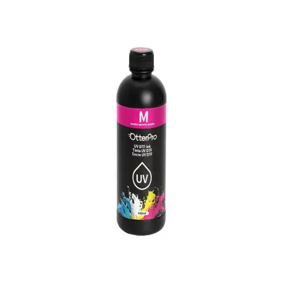 Otter UV DTF Ink 500ml &ndash; Vibrant, Durable Inks for Precision Printing Magenta {1}