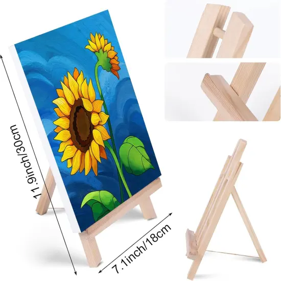 Pre Drawn Canvas Painting Kit for Adults Kids (8x10) {4}