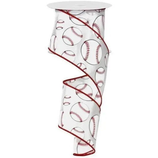2.5" Baseball Ribbon (10 Yards) {1}