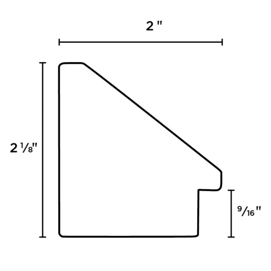 Expositions Open-Back Picture Frames For Paintings, Photos & Prints - With Gold, Set of 3 22x28" - Gallery Wall Frame- Eco-Friendly Renewal Core -Made in USA {7}