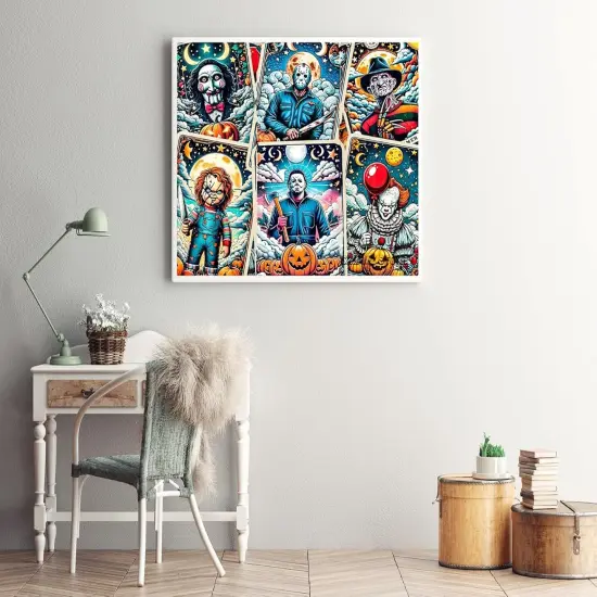 5D Halloween Diamond Painting Kits for Adults Beginners,12x16 Inch {3}