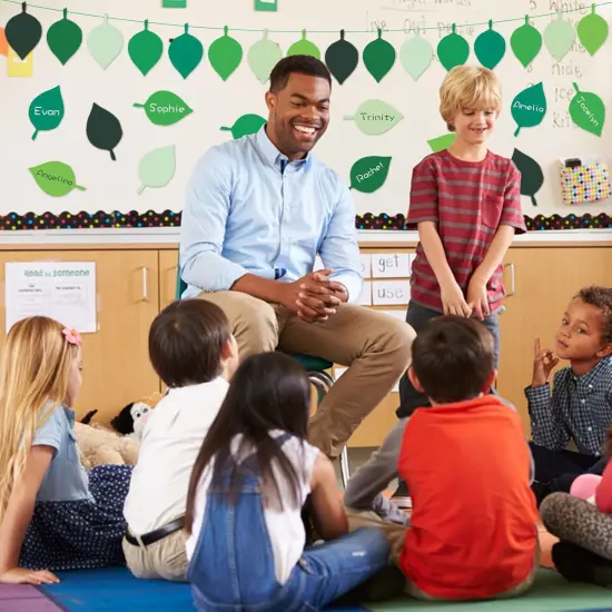 200 Pcs Paper Leaf Cutouts {1}