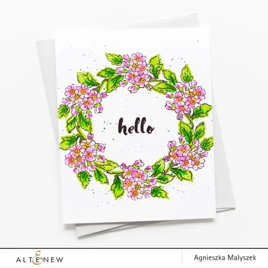 Painted Greetings Stamp Set {5}