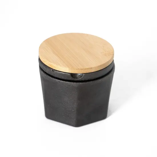 Lehman's Cast Iron Spice Grinder 3-Piece Set, Heavy Duty Manual Spice Mill for Fresh Herbs Salt Pepper and More, Durable Easy-to-Use Kitchen Tool {3}