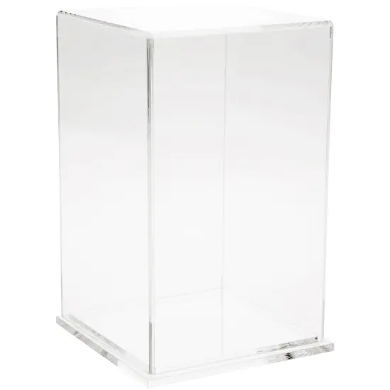 Plymor Clear Acrylic Display Case, 5" x 5" x 8" Clear Base {1}