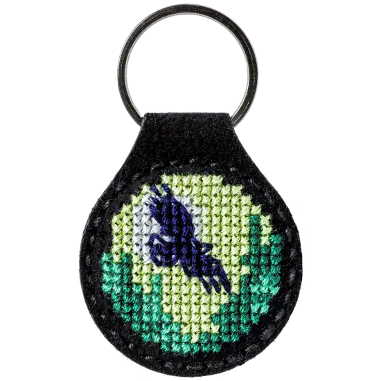 Forest Key Chain Cross-stitch kit on artificial leather FLHL-015 {3}