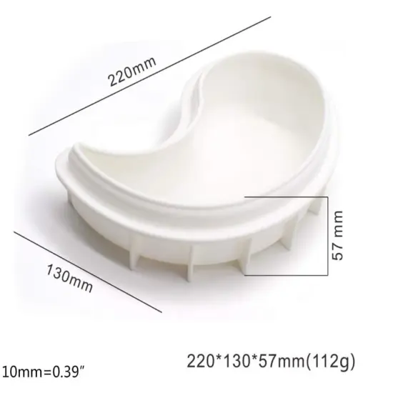 Yin Yang Shaped Silicone Cake Moulds {4}