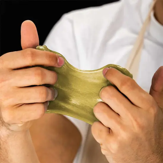 Jewelescent Mica Pearl Pigment Powder, Olive Gold 3.5 oz (100g) Pouch - Cosmetic Grade, Epoxy Resin Color Pigment, Mica Powder for Resin, Soap, Slime, Candle Dye, Art {3}