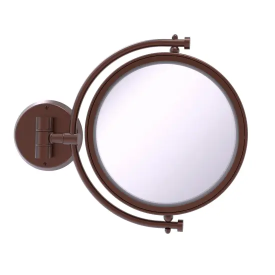 8 Inch Wall Mounted Make-Up Mirror 5X Magnification - Wm-4/5X-Ca {1}