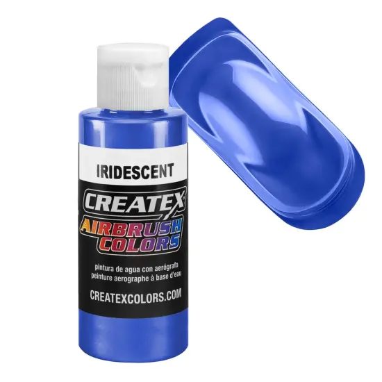 Electric Blue - Iridescent Airbrush Paint, 2 oz. {1}