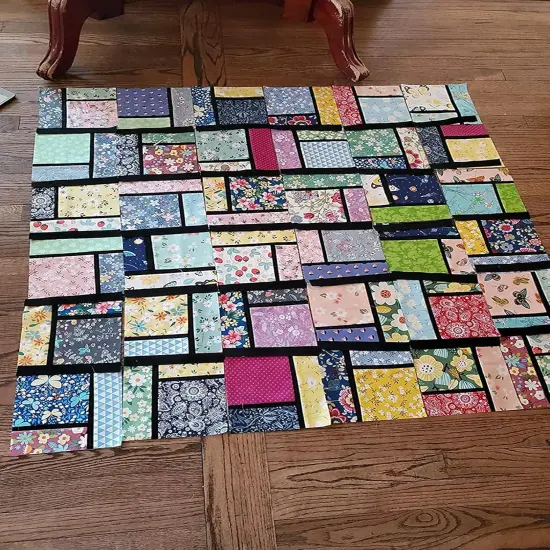 25pcs 8" x 8" Cotton Quilting Fabric Squares Fat Quarter Bundles Fabric {4}