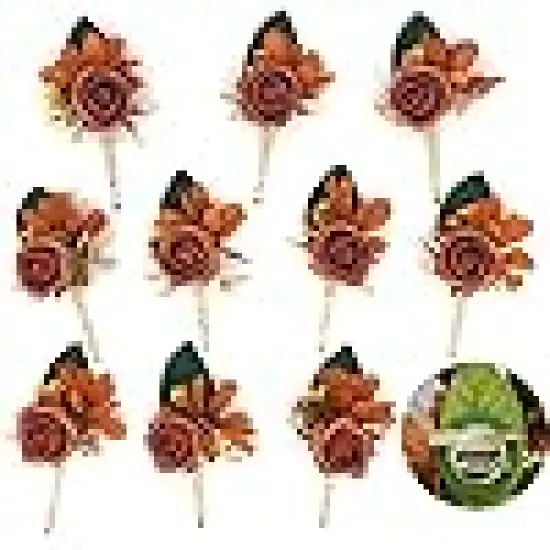 Wedding Groomsmen Guest Artificial Flowers {1}