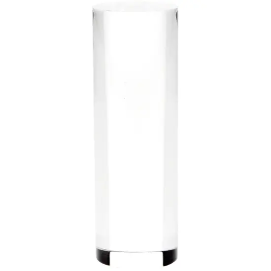 Plymor Clear Acrylic Solid Cylinder Round Display Riser, 4.5" H x 1.5" W {1}