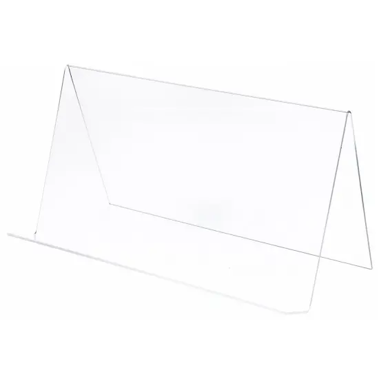 Plymor Clear Acrylic Book Display Easel with 1.875" Flat Ledge {1}
