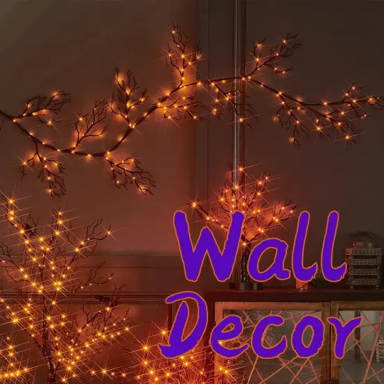 Lighted Halloween Garland {4}