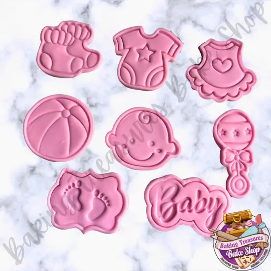 Baby Shower Cookie Cutters & Embossers {1}