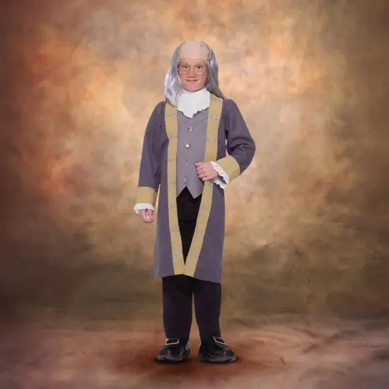 Inventor Scientist Ben Franklin Costume Child {3}