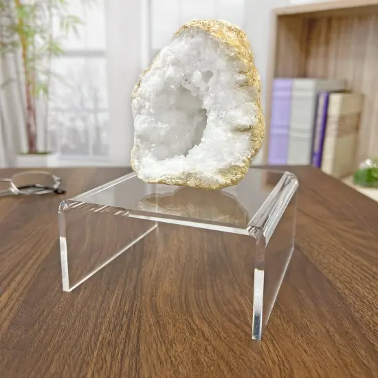 Plymor Clear Acrylic Short Square Display Riser, 2.5" H x 5" W x 5" D (3/16" thick) {5}