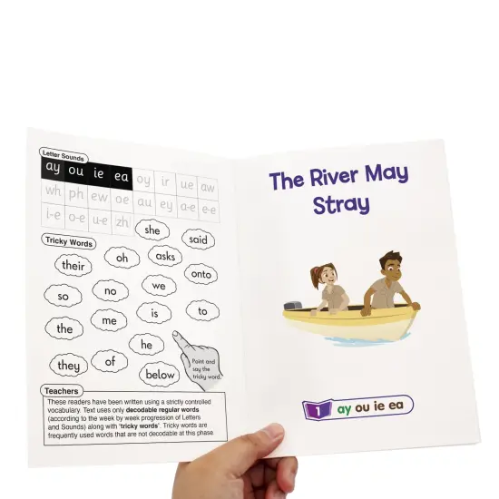 Junior Learning: The Beanies Diversity - Phase 5 - Hi-Lo Decodables, 12 Book Set, Letter Patterns, Week-By-Week Progression, Kids Reading Development {6}