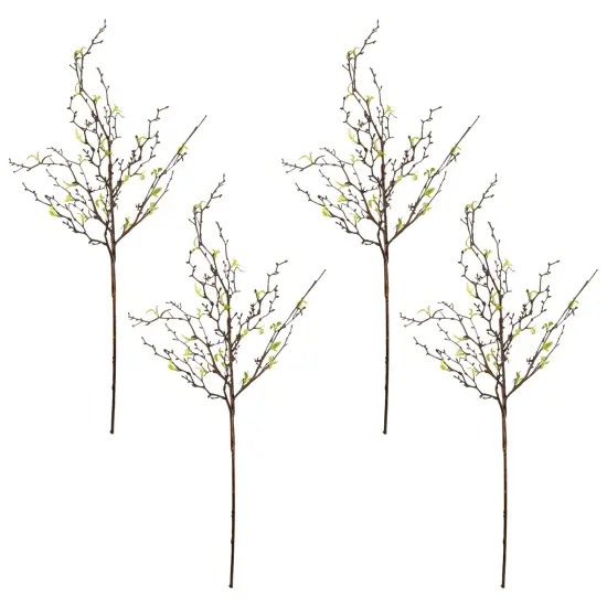 Northlight Curly Willow Artificial Sprays - 34" - Green - Set of 4 {3}