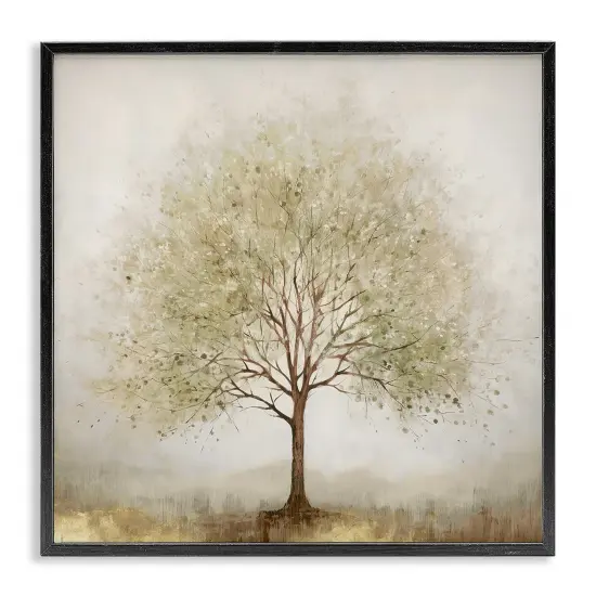 Stupell Industries Foggy Solitary Tree Framed Giclee By Irena Orlov {7}