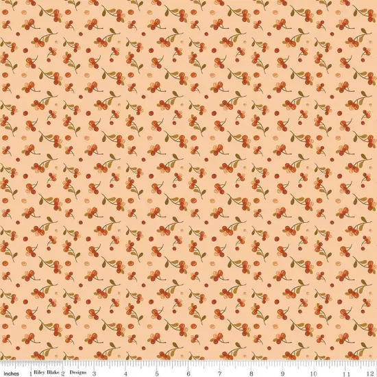 The Awe of Autumn Bittersweet Blush 43"/44" Fabric Per Yard {1}