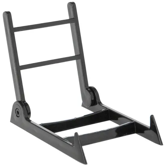 Plymor Black Acrylic Adjustable Display Easel, 2.375" H x 3.5" W x 3" D {1}