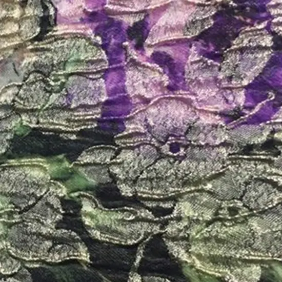 1 Yard Silk Lame Crinkle Print Fabric for Dresses and Evening Wear 44/45 Inches Wide {4}