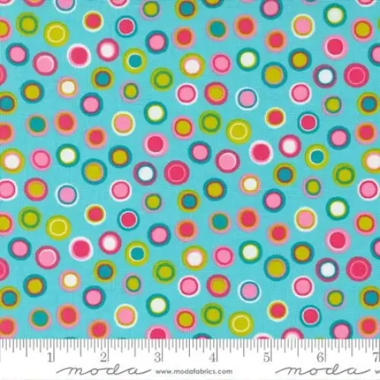 Sweet And Plenty Blue Razz 44"/45" Fabric Per Yard {1}