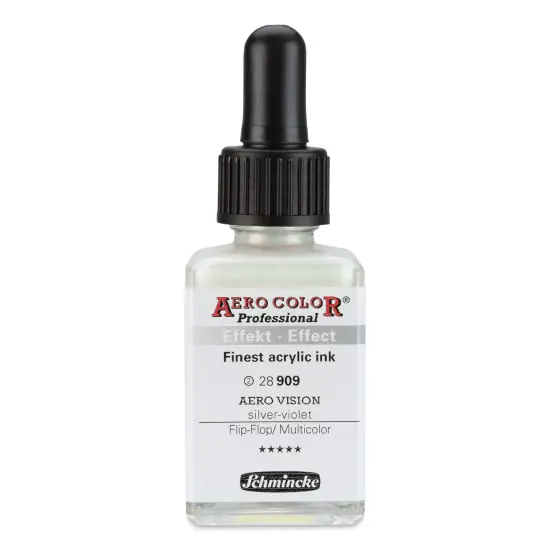 Schmincke Aero Color Professional Airbrush Color - 28 ml, Aero Vision Silver Violet {1}
