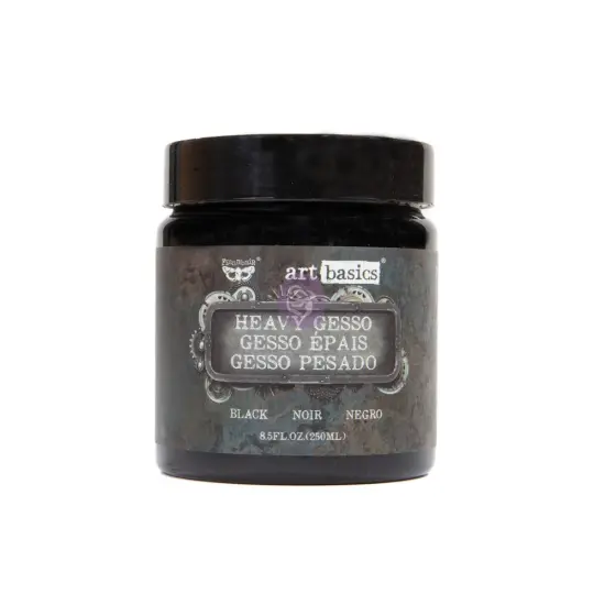 Art Basics - Heavy Gesso - Black (8.5 fl. oz.) {1}