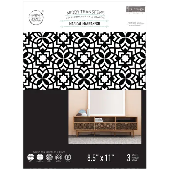 Middy Transfers&reg; - Magical Marrakesh - 3 sheets, 8.5"x11" {3}