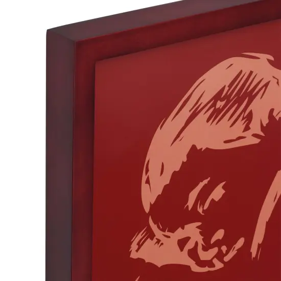 Ambiance Gallery Wood 1.5" Deep Picture Frames - 14x18" 4-Pack, Cherry Wood Frames, Shatter-Resistant Acrylic Glazing & MDF Backing, Horizontal or Vertical Wall Display {3}