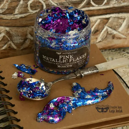Art Ingredients - Metallic Flakes - Paris - 1 jar, total weight 30g including container {2}