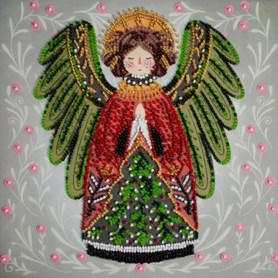 Bead embroidery kit - Guardian of the Christmas Miracle {1}