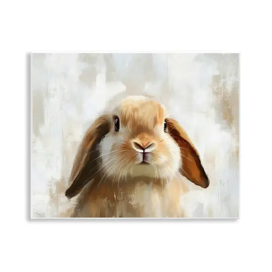 Stupell Industries Lop Eared Bunny Wall Plaque By Franklyn Gregory {1}