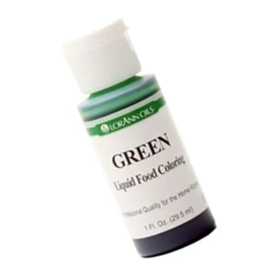 Green Liquid Food Coloring 1 Ounce {4}