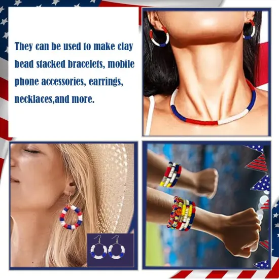 Sports Clay Beads Kit for Bracelets Making {4}