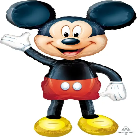 Mickey Mouse Airwalker 52" Inch Jumbo Foil Mylar Birthday Balloon {1}
