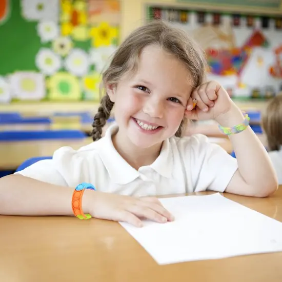 30 Pcs Pop Bracelet Bubble Fidget Toys {2}