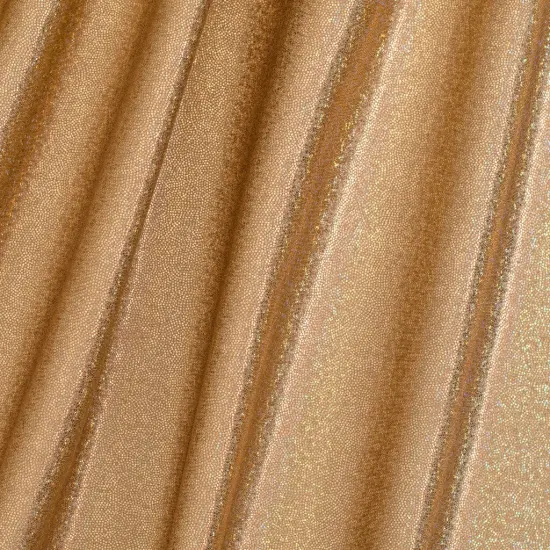1 Yard Hologram Foggy Foil 4 Way Stretch Nylon Spandex Fabric for Activewear Costumes 60&rdquo; Width Black Gold {5}