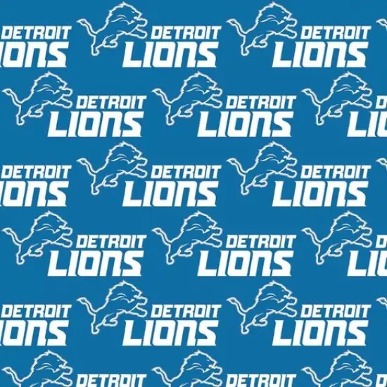 Licensed NFL Detroit Lions Cotton 14727-D Fabric by the Yard {1}