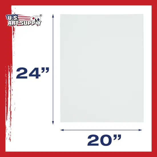 20" x 24" Professional Artist Quality Acid Free Canvas Panel Boards for Painting 12-Pack {3}