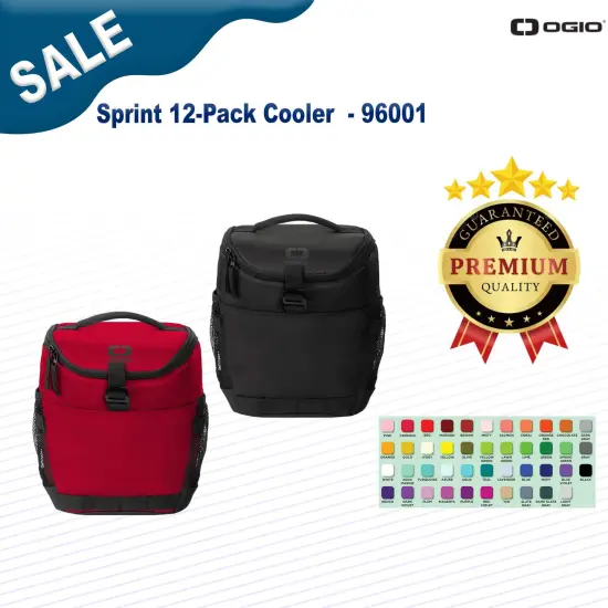 OGIO&reg; Sprint 12 Pack Cooler Blacktop {3}
