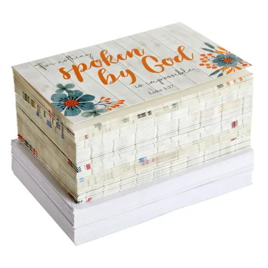 60 Pack Christian Inspirational Cards with Envelopes, Religious Encouragement Scripture, Bible Verses (6 Floral Designs, 5.98 x 4.02 x 0.1 inches) Multicolor {7}