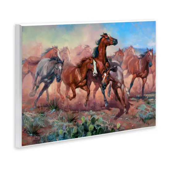 Stupell Industries Runnin' Thunder Horses Wall Plaque By Jack Sorenson {3}