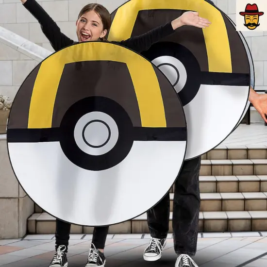 Pokemon Ultra Ball Pop Out Costume Perfect for Themed Event {2}