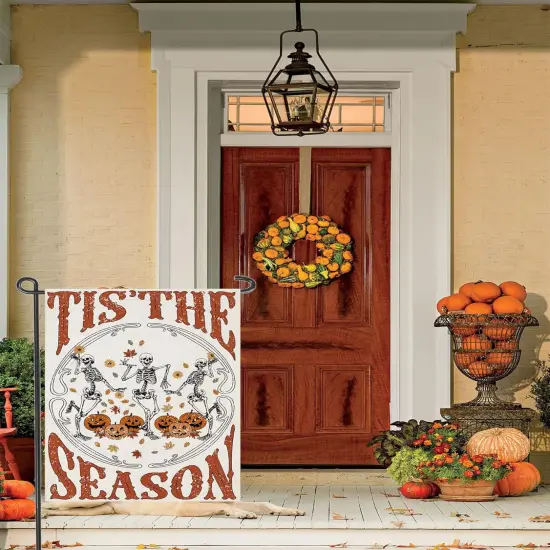 Thanksgiving Halloween Garden Flags(12x18 Inch) {5}